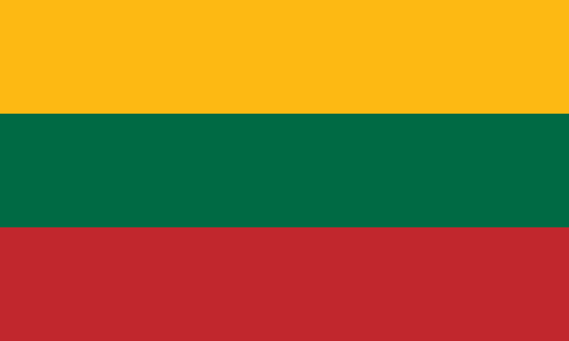 flag of lithuania